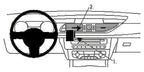 Brodit ProClip 854892 voor Audi S6