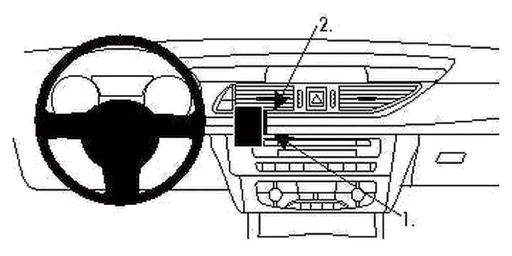 Brodit ProClip 854892 voor Audi S6