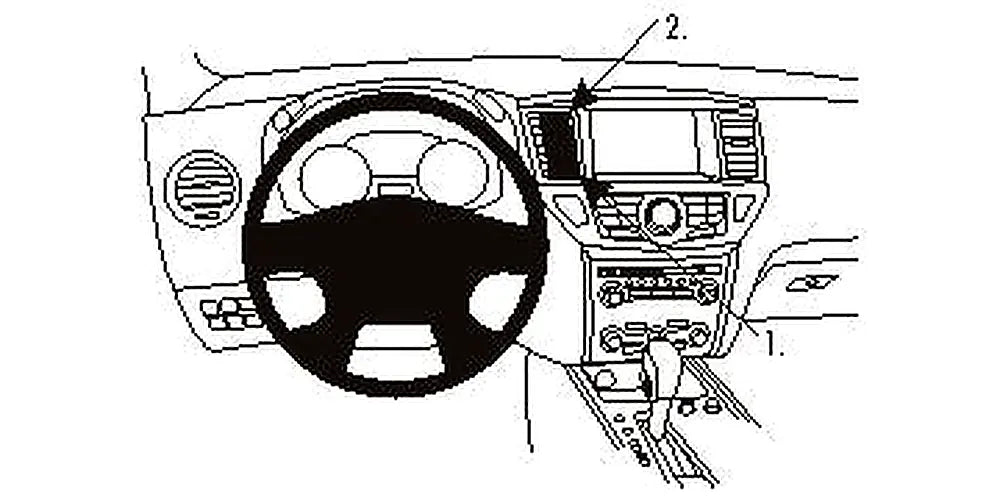 Brodit ProClip 854895 voor Nissan Pathfinder