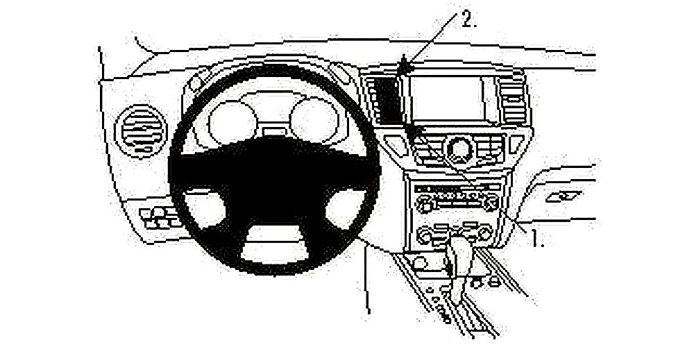 Brodit ProClip 854895 voor Nissan Pathfinder