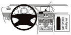 Brodit ProClip 854896 voor Mercedes Benz E-Class, Stationwagon