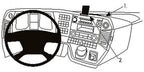 Brodit ProClip 854900 voor Mercedes Benz Arocs