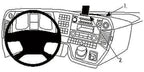Brodit ProClip 854900 voor Mercedes Benz Arocs