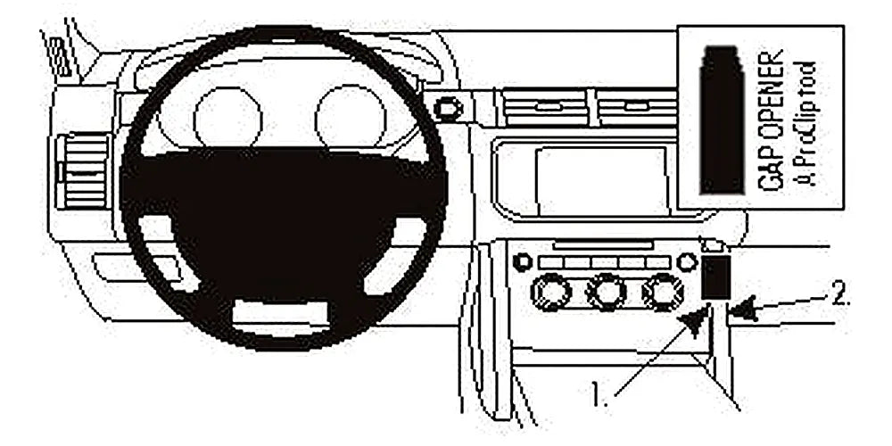 Brodit ProClip 854911 voor Land Rover Range Rover