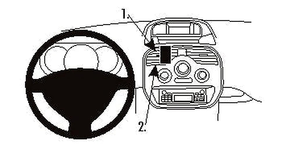 Brodit ProClip 854939 voor Renault Kangoo