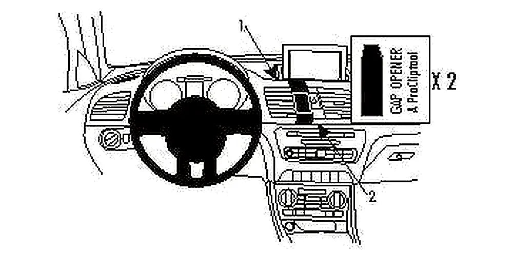 Brodit ProClip 854950 voor Audi Q3