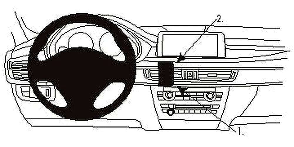 Brodit ProClip 854979 voor BMW X6