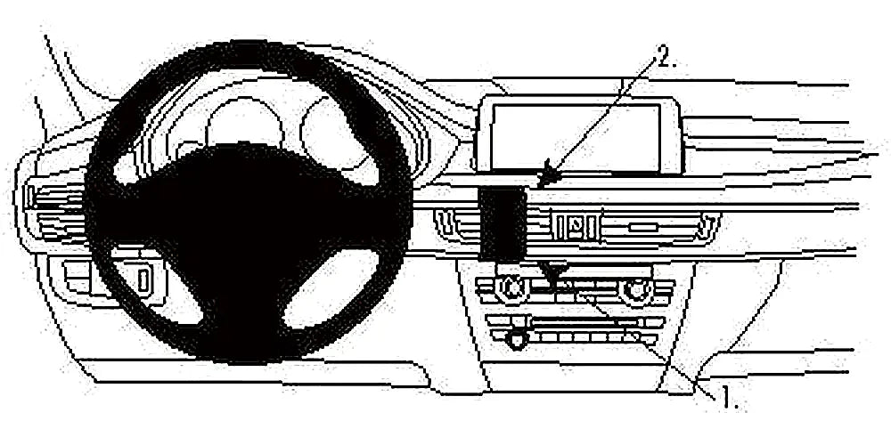 Brodit ProClip 854979 voor BMW X6