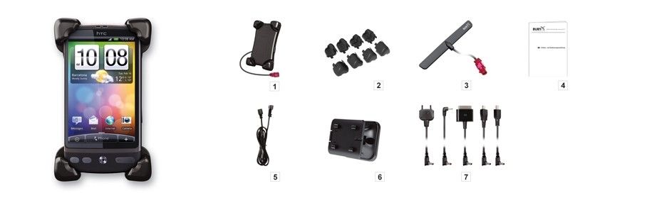 Bury Charging Cradle Houder/Lader Smartphones