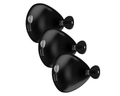 Blackstone Black Combo veiligheidsslot  3 stuk 6 sleutels