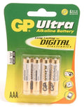 GP Ultra Alkaline LR03 (AAA)   blister 4 (24A)