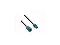 HDS female (recht) connector naar HDS male (recht) met 100 cm kabel