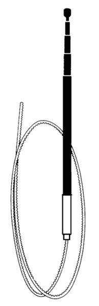Telescoop 5060/61 90/91  ZWART