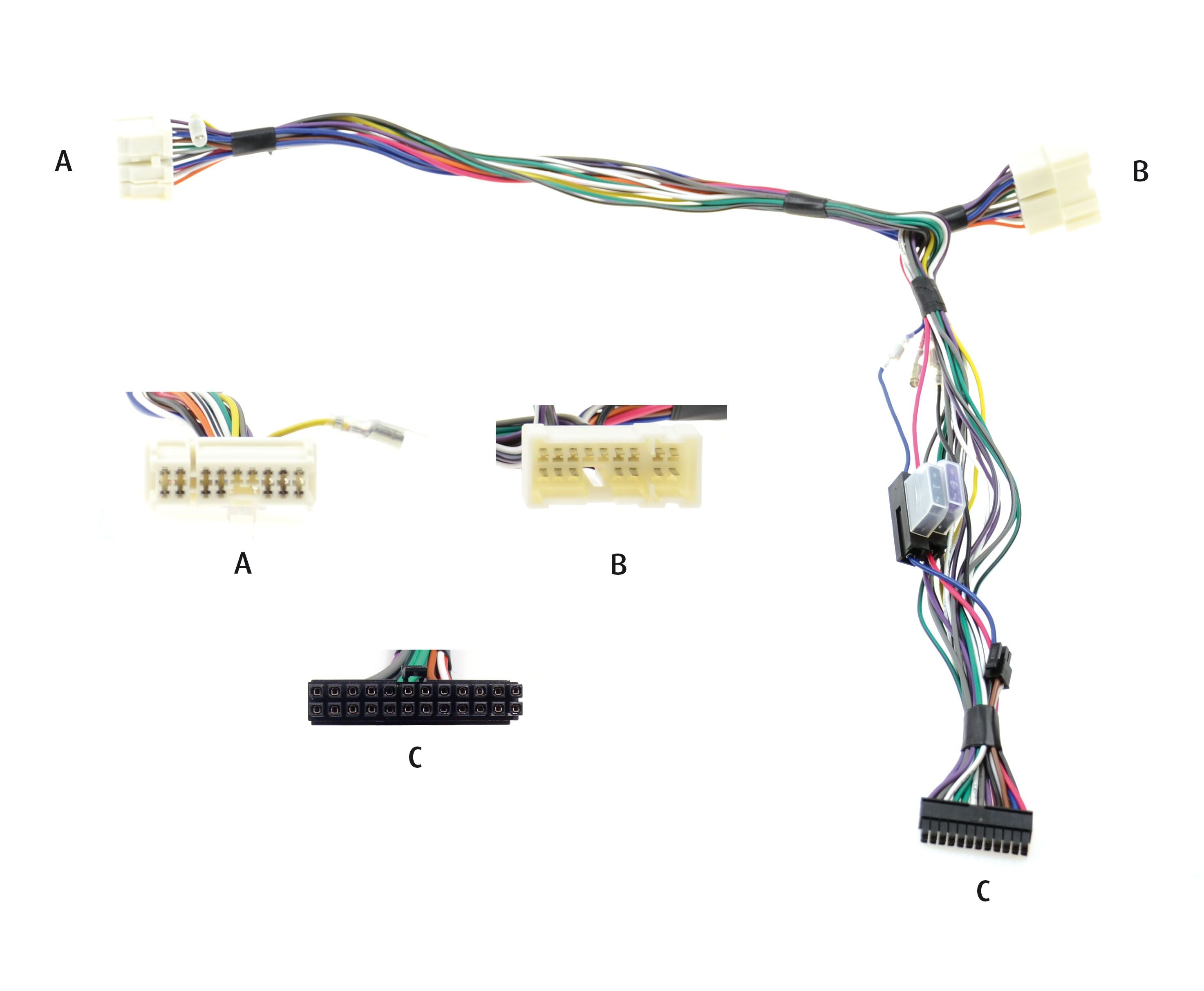 Kram Audio2Car Nissan 2001- ZONDER infopanel