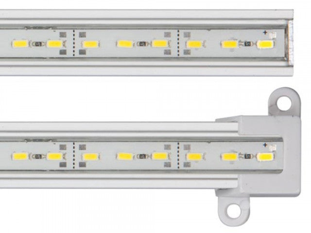 Niet buigbare ledstrip, hoge helderheid, 89cm, neutraal wit, 144 zeer heldere leds