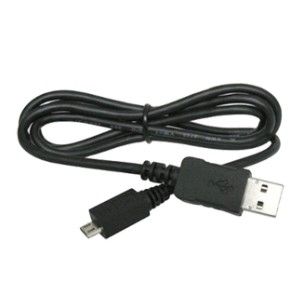 Datakabel usbA - micro-usb 0.3m zwart