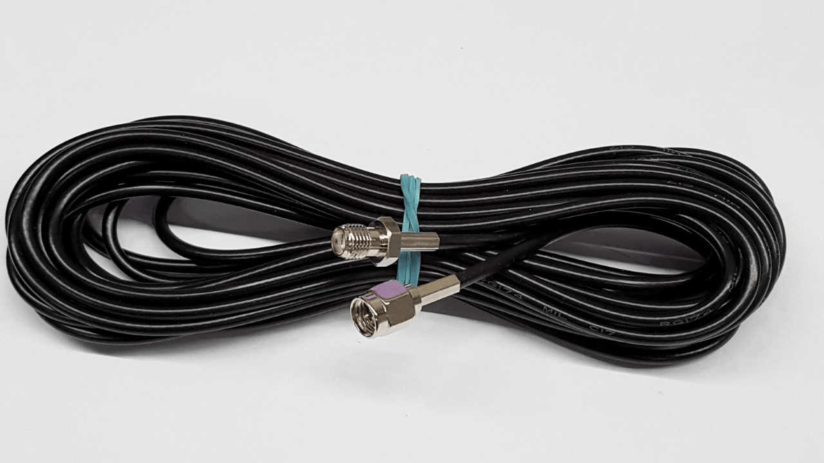 Verlengkabel 500 cm SMA M - SMA F RG174