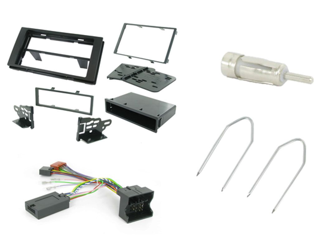 2DIN KIT Ford C-Max  Fiesta  Kuga 06-14 met CANBUS Zwart