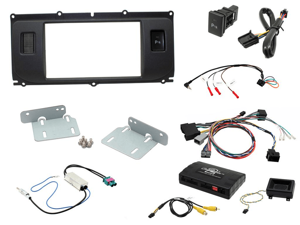 2DIN KIT LR Range Rover Evoque 11-15 met 5 display  zwart