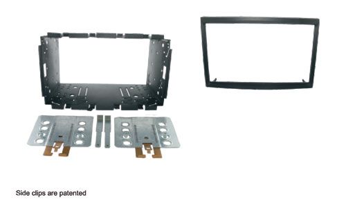 2-DIN frame Citroen C5 08-17  zwart