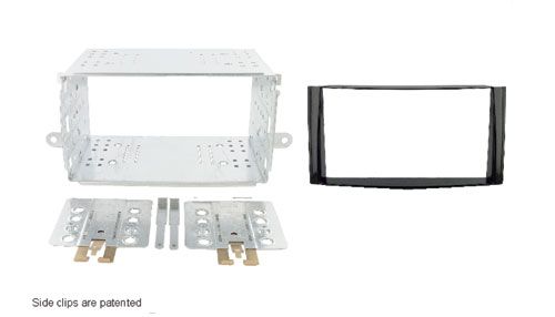 2-DIN frame Daihatsu Terios 07-13  zwart