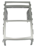 2-DIN frame Hyundai ix55 09-14  zilverkleurig