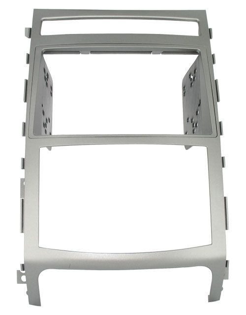 2-DIN frame Hyundai ix55 09-14  zilverkleurig