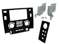 2-DIN frame LR Defender 07-16  piano zwart