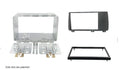 2-DIN frame Volvo S60  V70  XC70 04-09 met metaal  zwart