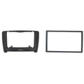 2-DIN frame Audi TT 07-10 soft touch  zwart