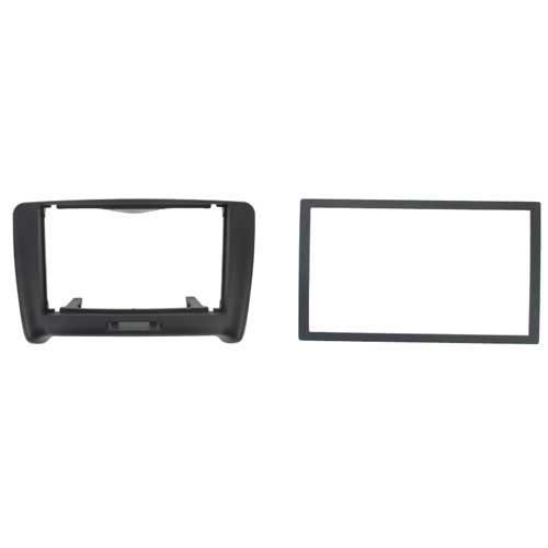 2-DIN frame Audi TT 07-10 soft touch  zwart