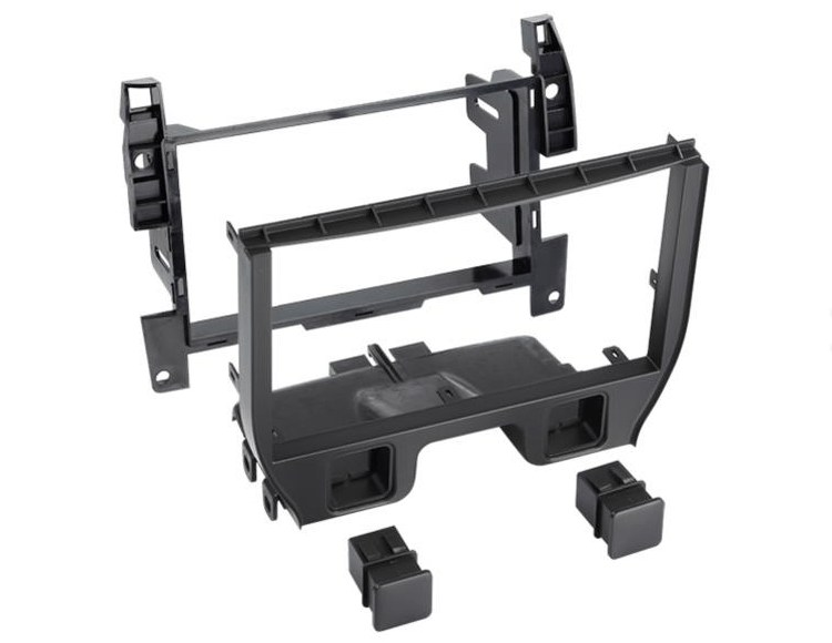 2-DIN frame Citroen C3  DS3  09-16 zwart