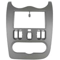2-DIN frame Dacia Duster  Logan  Sandero 10-12 grijs