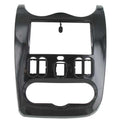 2-DIN frame Dacia Duster  Logan  Sandero 10-12 piano zwart
