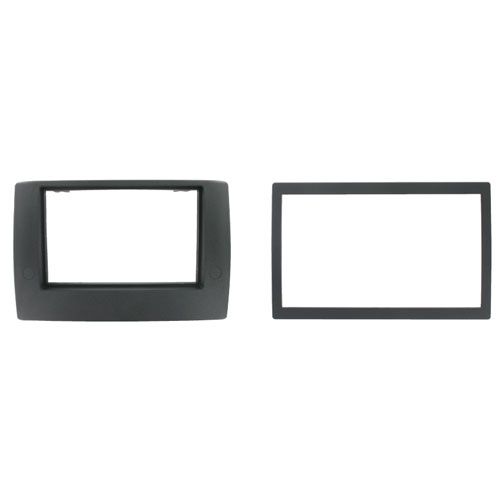 2-DIN frame Fiat Stilo 01-07 met rand  zwart