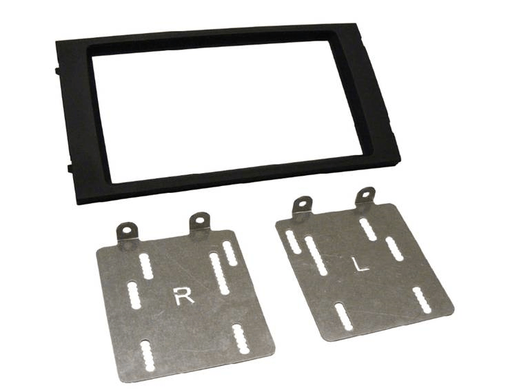 2-DIN frame Seat Ibiza 15-21 met OEM navigatie  zwart