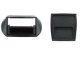 1-DIN frame Citroen Nemo  Fiat Fiorino  Bipper 08-21 zwart