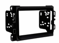 2-DIN frame Dodge Ram  Jeep Cherokee  Compass 14-21  zwart