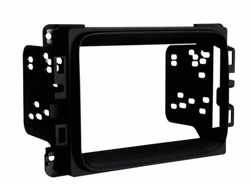 2-DIN frame Dodge Ram  Jeep Cherokee  Compass 14-21  zwart