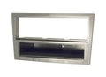 1-DIN frame Opel Astra 04-10  Corsa  Vivaro  Zafira zilvergr