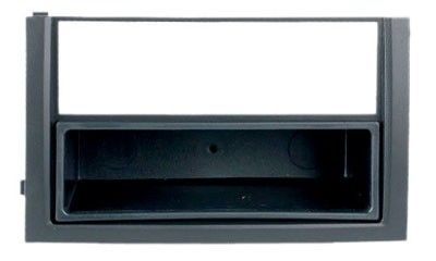 2-DIN frame Skoda Fabia 04-07 met bakje  zwart