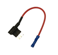 Zekeringhouder Micro 3 bypass max 20 Amp