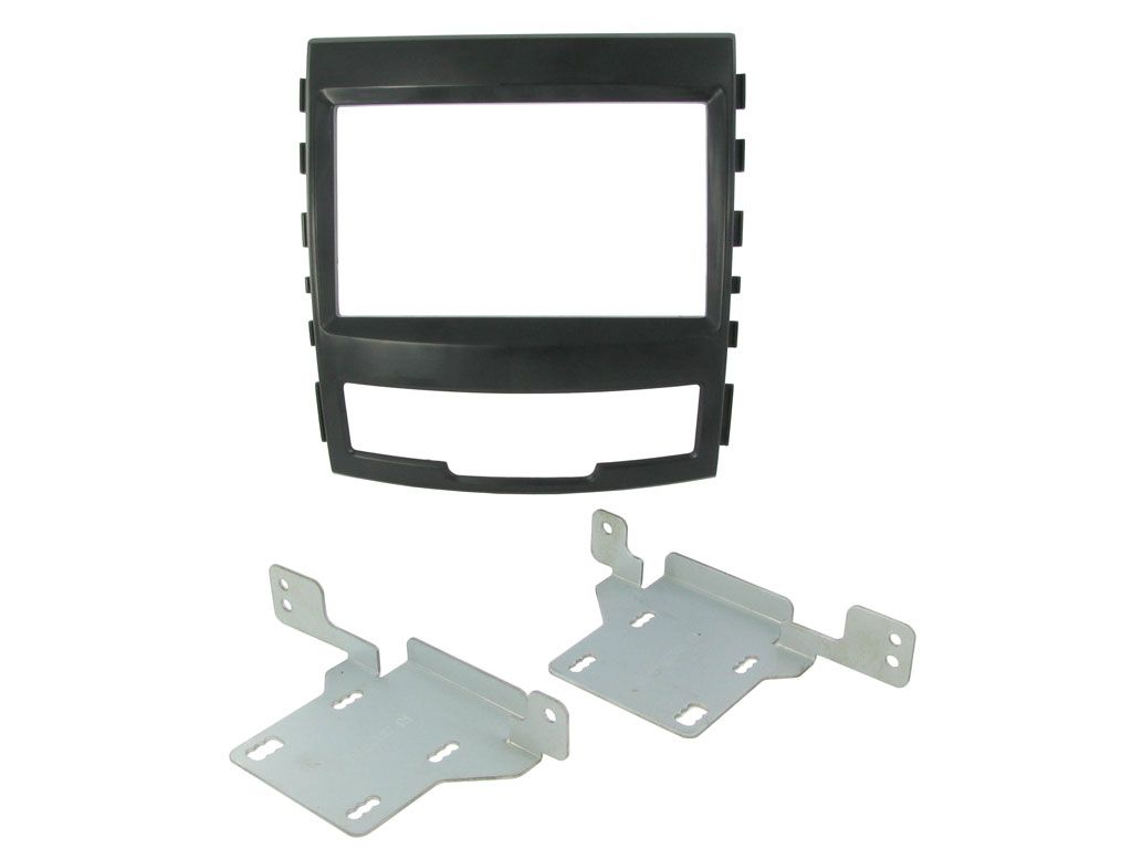 2-DIN frame Ssangyong Korando 10-13  zwart
