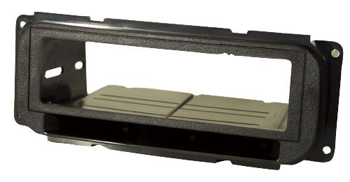 1-DIN frame Chrysler 300  Dodge + opbergbakje 06-11zwart