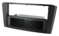 1-DIN frame Toyota Avensis 03-09 met bakje  zwart