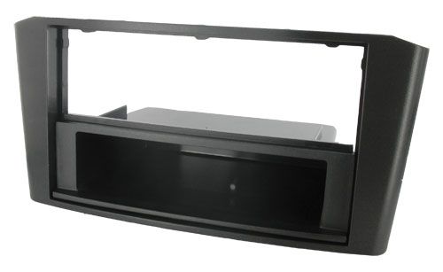 1-DIN frame Toyota Avensis 03-09 met bakje  zwart