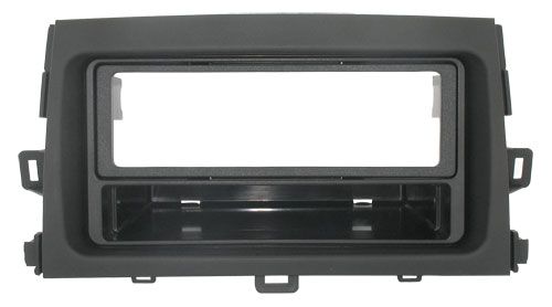 1-DIN frame Toyota Corolla  09-13 met bakje  zwart