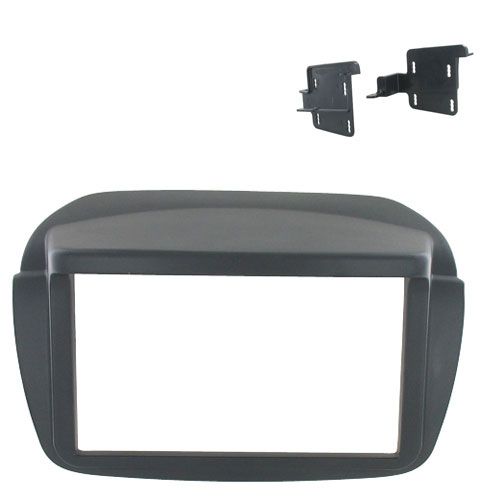 2-DIN frame Fiat Doblo 10-15  Opel Combo 12-15  zwart