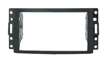 2-DIN frame Buick  Chevrolet  Hummer  Saab 05-09  zwart