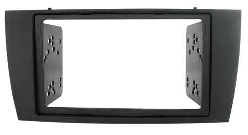 2-DIN frame Jaguar S-Type  X-Type 99-08  zwart